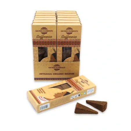 Incense cones (saffron)