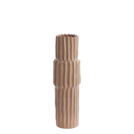 Vaza „LONGA“, 17×58 cm, rudos spalvos