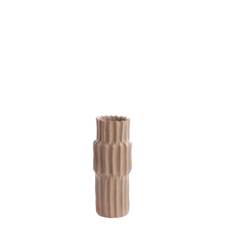 Vaza „LONGA“, 14,5×36 cm, rudos spalvos