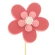 Fantasy flower, 7 cm on a 50 cm stick