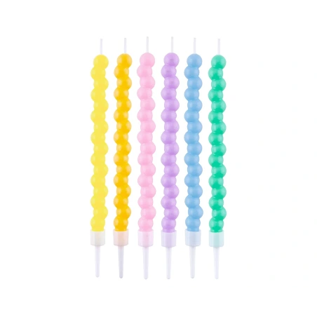 Birthday Candles, 13,5 cm, 6 pcs.