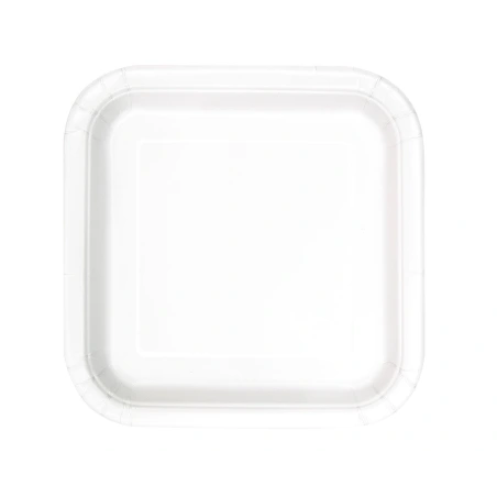 Paper Plates, 18 cm, 1 pack. - 16 pcs.