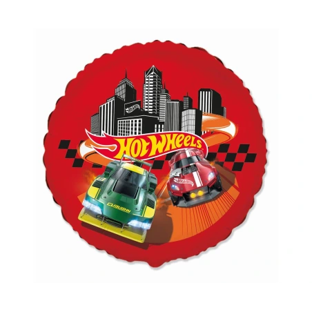 Folio balionas „Hot Wheels“, 46 cm
