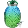Glass container with tap, 4.5 l