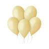 Balloons, 1 pack. - 100 pcs., cream / yellowish