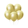 Balloons, 1 pack. - 5 pcs., 46 cm, golden