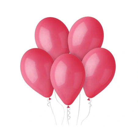 Balloons, 1 pack. - 100 vnt., 30 cm, light red