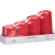 Candles, red color, 1 pack - 4 pcs.