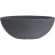 Flowerpot, oval shape, dark gray, 69×29×26.5 cm