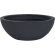 Flowerpot, oval, dark gray, 34×58×23 cm