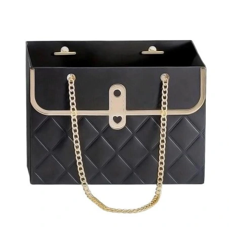 Gift Bag, 10,5×15 cm, black