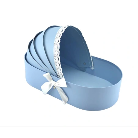 Gift Bag „Baby Cradle“, 33×17×18 cm, blue