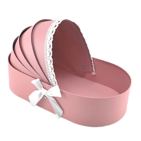 Gift Bag „Baby Cradle“, 33×17×18 cm, pink