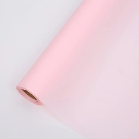 Matinis pakavimo popierius, 58 cm × 20 m, rožinis