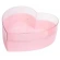 Heart Shaped Gift Box, 27×27 cm, pink