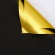Double Sided Wrapping Paper, 58×58 cm, black / gold, 1 pack. - 20 sheets