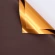 Double Sided Wrapping Paper, 58×58 cm, brown / gold, 1 pack. - 20 sheets