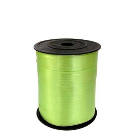 Polypropylene tape, 5 mm × 500 y (457.2 m), light green