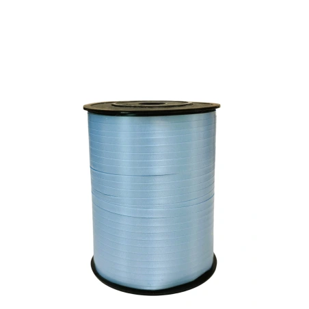 Polypropylene tape, 5 mm × 500 y (457.2 m), light blue
