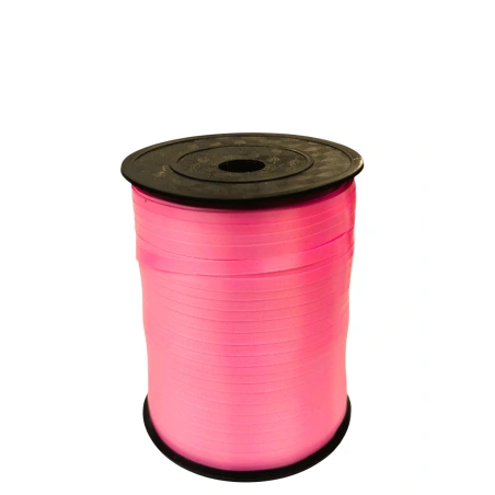 Polypropylene tape, 5 mm × 500 y (457.2 m), pink