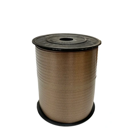 Polypropylene tape, 5 mm × 500 y (457.2 m), brown