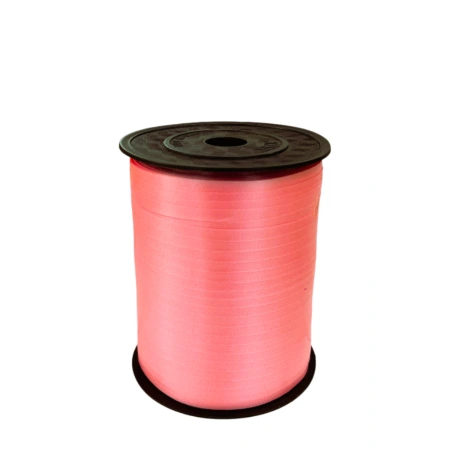 Polypropylene tape, 5 mm × 500 y (457.2 m), pinkish pink