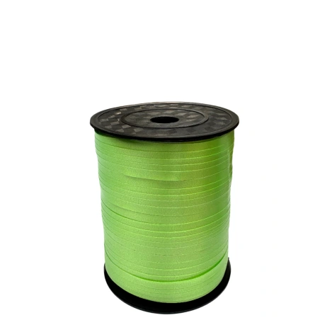 Polypropylene tape, 5 mm × 500 y (457.2 m), light green