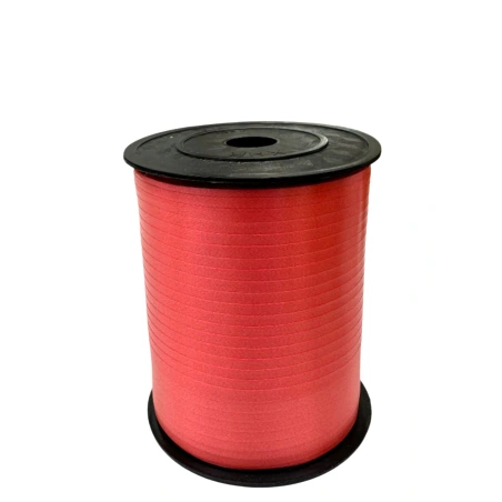 Polypropylene tape, 5 mm × 500 y (457.2 m), red