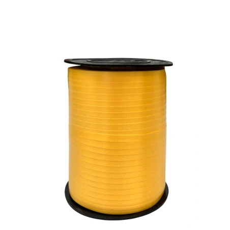 Polypropylene tape, 5 mm × 500 y (457.2 m), dark yellow