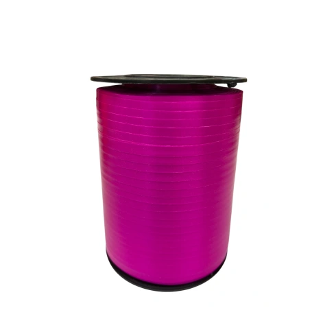 Painted polypropylene ribbon, 5 mm × 500 m (457.2 m), fuchsia