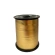 Matte polypropylene ribbon, 5 mm × 250 y (228.6 m), gold color