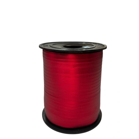 Matte polypropylene tape, 5 mm × 250 y (228.6 m), red