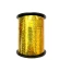 Holographic polypropylene ribbon, 5 mm × 250 y (228.6 m), gold color