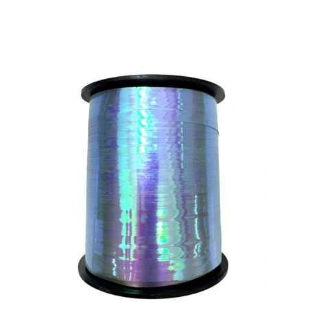Ribbon, 5 mm × 250 y (228.6 m), bluish rainbow colors