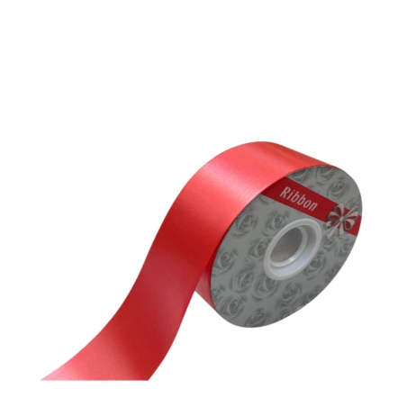 Ribbon, 50 mm × 100 y (91.44 m), red