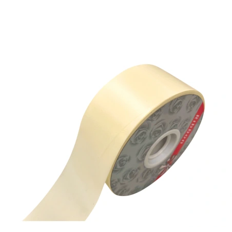 Ribbon, 50 mm × 100 y (91.44 m), cream color