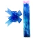 Organza ribbon, 50 mm × 75 cm, dark blue, 1 pack - 10 pcs.