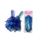 Organza ribbon, 50 mm × 120 cm, blue
