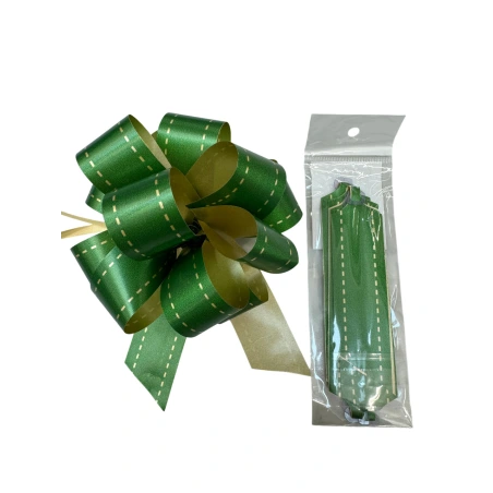 Ribbon, 2.8 × 96 cm, green