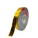 Metalizuota polipropileno juostelė, 1,8 cm × 100 y (91,44 m), auksinės spalvos