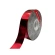 Metallized polypropylene ribbon, 2.8 cm × 100 y (91.44 m), red
