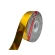 Metallized polypropylene ribbon, 2.8 cm × 100 y (91.44 m), gold color
