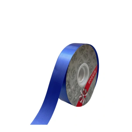 Polypropylene tape, 1.8 cm × 100 y (91.44 m), blue