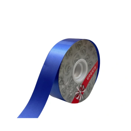 Polypropylene tape, 2.8 cm × 100 y (91.44 m), blue
