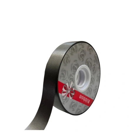 Polypropylene tape, 1.8 cm × 100 y (91.44 m), black