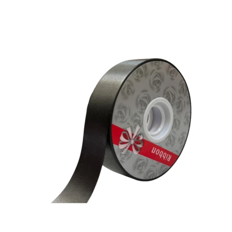 Polypropylene tape, 2.8 cm × 100 y (91.44 m), black
