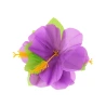 Hawaiian hairpin, large, purple, 12 cm