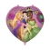 Foil Balloon heart shaped 46cm  Princess Live Your story Disney, 1 pc.