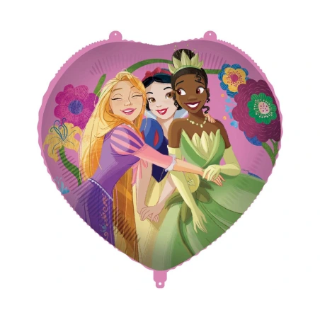 Folio balionas širdelės formos „Princess Live Your story Disney“, 46 cm