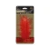 Retro headband (50-60 cm) with a red 20 cm feather